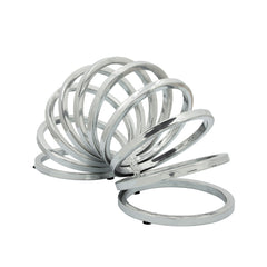 16" Metal Slinky Deco, Silver