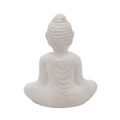 6" Mini Buddha, White