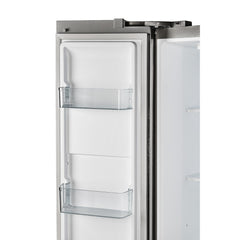 FORNO Salerno 33" Built-In Free Standing Refrigerator Side By Side Doors 15.6 CU.FT Stainless Steel FFRBI1805-33SB