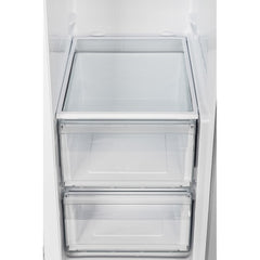 FORNO Salerno 33" Built-In Free Standing Refrigerator Side By Side Doors 15.6 CU.FT Stainless Steel FFRBI1805-33SB