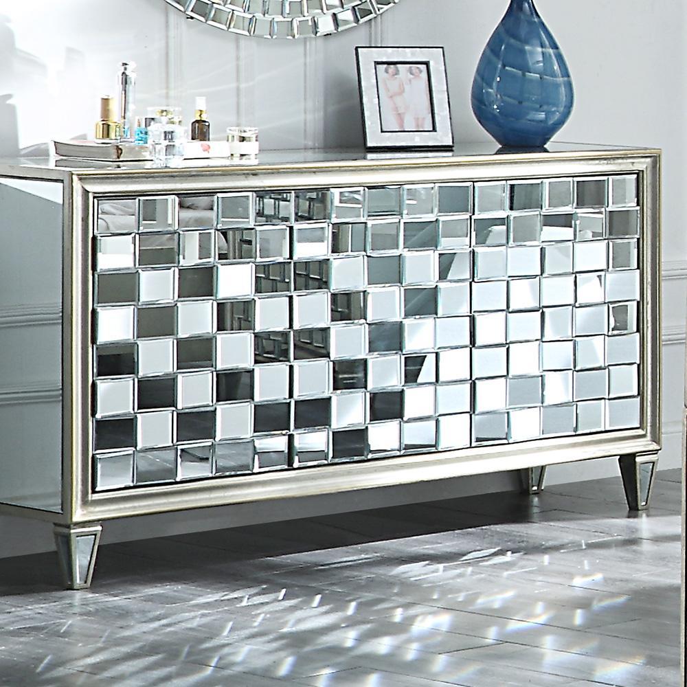 Homey Design Luxury Hd-6001 - Dresser-Iron Home Concepts