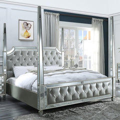 Homey Design Luxury Hd-6001 - Ek Bed-Iron Home Concepts