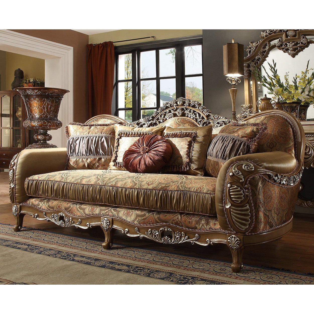 Homey Design Luxury Hd-622 - Sofa-Iron Home Concepts