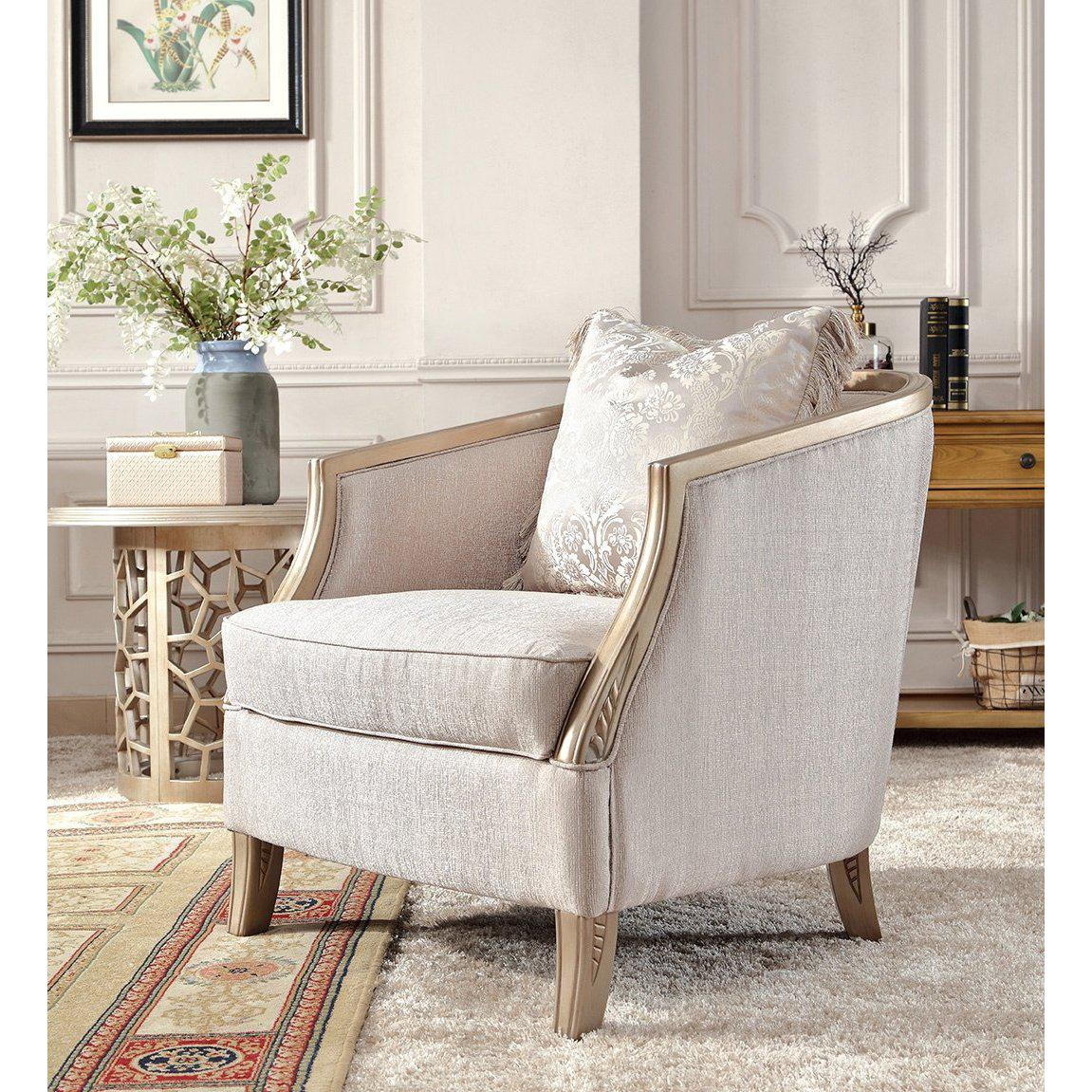 Homey Design Luxury Hd-632 - 3Pc Sofa Set-Iron Home Concepts