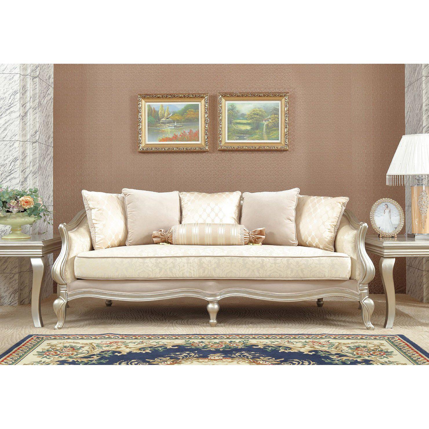 Homey Design Luxury Hd-700 - 3Pc Sofa Set-Iron Home Concepts
