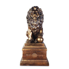Homey Design Luxury Hd-71159 - Lion With Right Ball-Iron Home Concepts