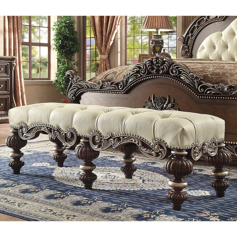 Homey Design Luxury Hd-8013 - Bench-Iron Home Concepts