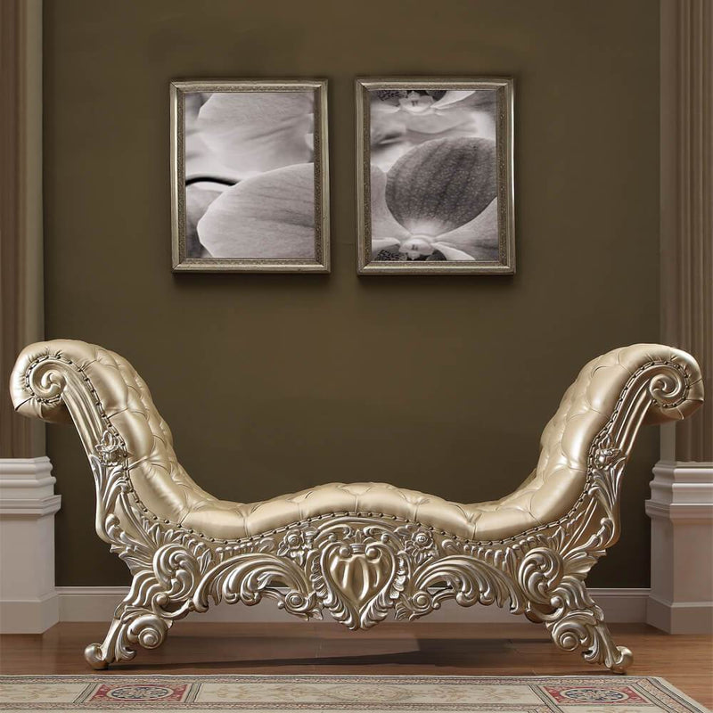 Homey Design Luxury Hd-8022 - Bench-Iron Home Concepts