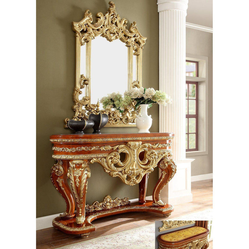 Homey Design Luxury Hd-8024 - Console Table-Iron Home Concepts