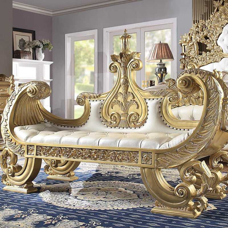 Homey Design Luxury Hd-8086 - Bench-Iron Home Concepts