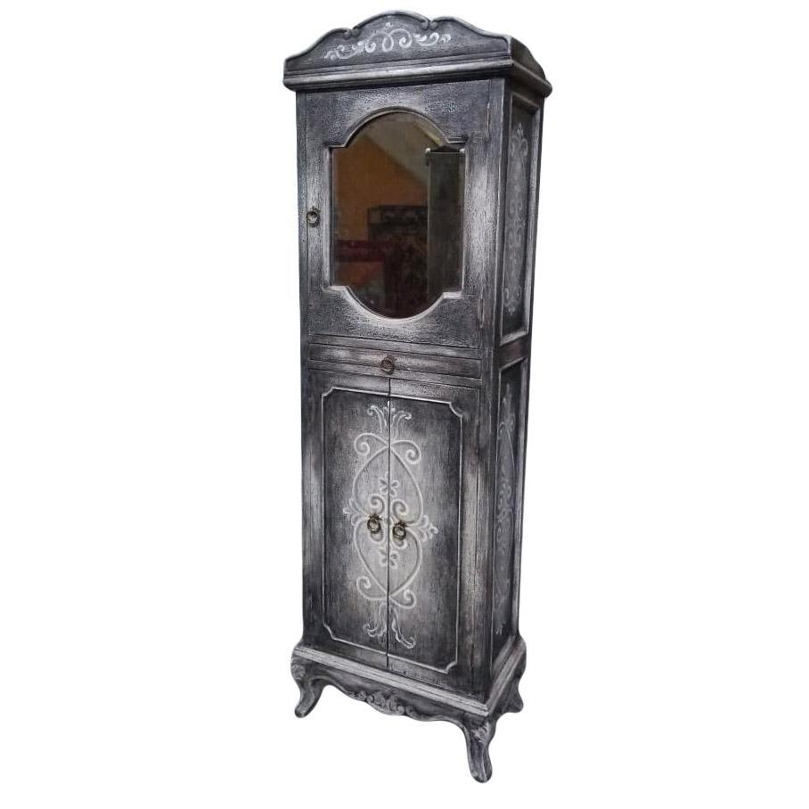 AFD Home Cinerous Tall Cabinet