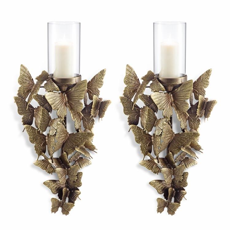 Butterfly Wall Sconce Set-Iron Home Concepts