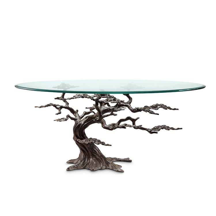 Cypress Tree Coffee Table-Iron Home Concepts