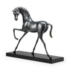SPI Home Classical Renaissance Horse Statue-Iron Home Concepts