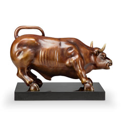 SPI Home Market Leader Bull Statue-Iron Home Concepts