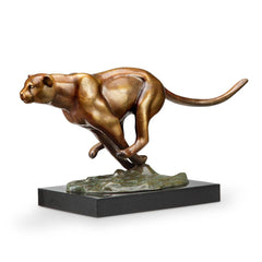 SPI Home Speed Cheetah Statue-Iron Home Concepts