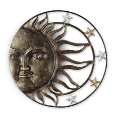 Sun & Stars Wall Hanging-Iron Home Concepts