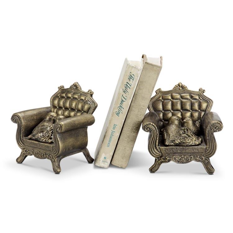 Together Forever Bookends Secret Storage Box-Iron Home Concepts